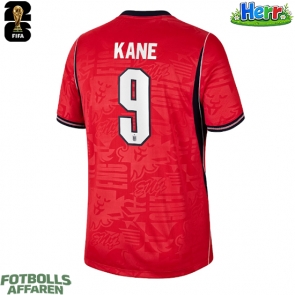 England Harry Kane #9 Bortatröja VM 2026 Kortärmad